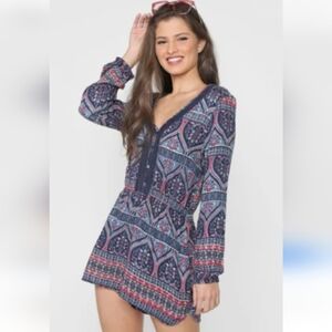 Roxy Feed the Rhythym Dress, VGUC, Size M